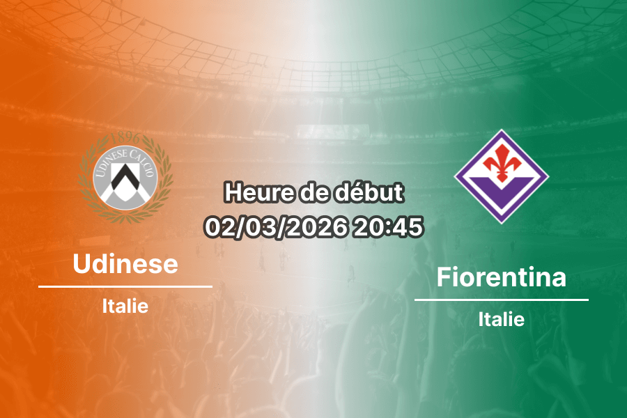 Pronostic Udinese – Fiorentina