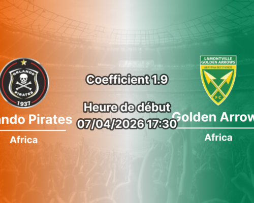 Pronostic Orlando Pirates – Golden Arrows