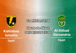 Pronostic Kahrabaa Ismailia – Al Ittihad Alexandria