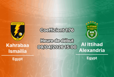 Pronostic Kahrabaa Ismailia – Al Ittihad Alexandria