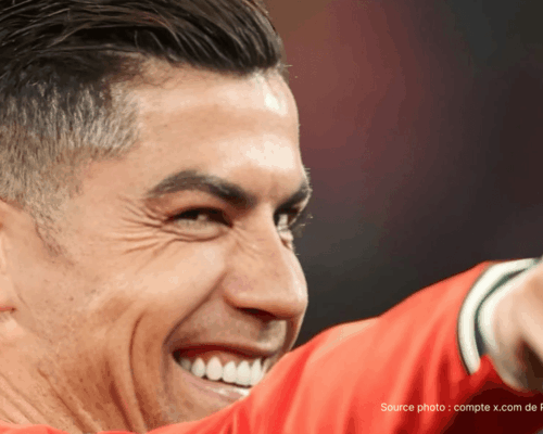 Cristiano Ronaldo en action sous le maillot d'Al-Nassr lors d'un match de Saudi Pro League 2026