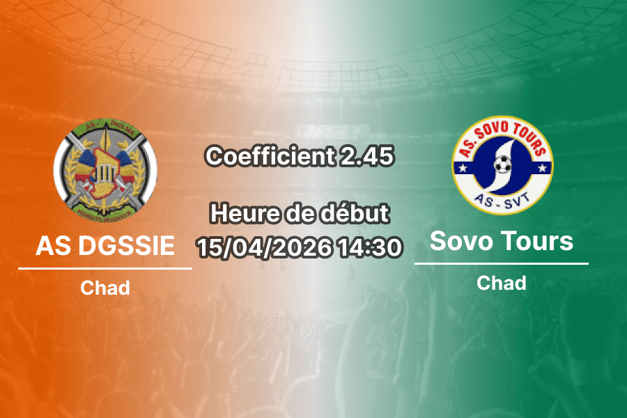 Pronostic AS DGSSIE – Sovo Tours