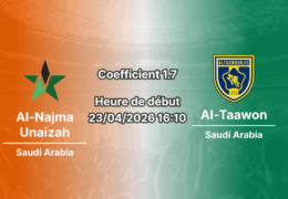 Pronostic Al-Najma Unaizah – Al-Taawon