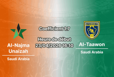 Pronostic Al-Najma Unaizah – Al-Taawon