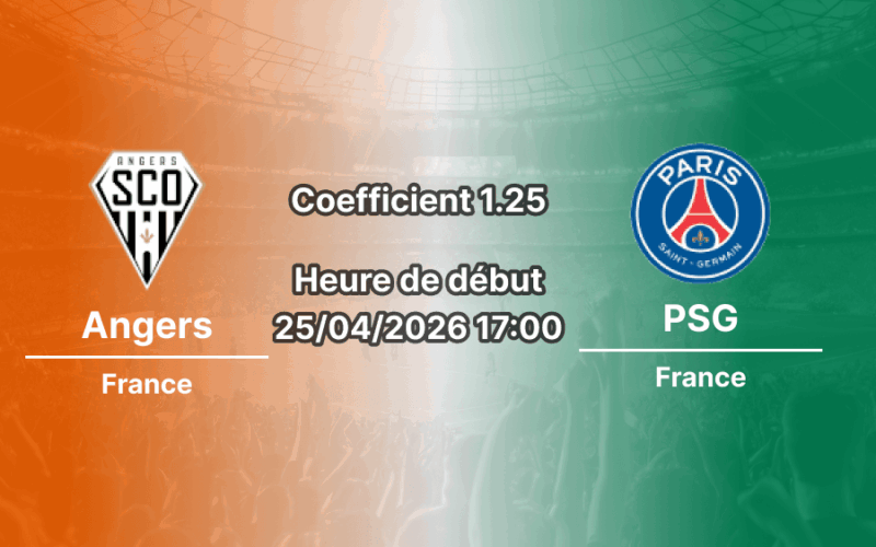 Pronostic Angers – PSG