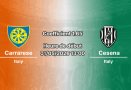 Pronostic Carrarese – Cesena