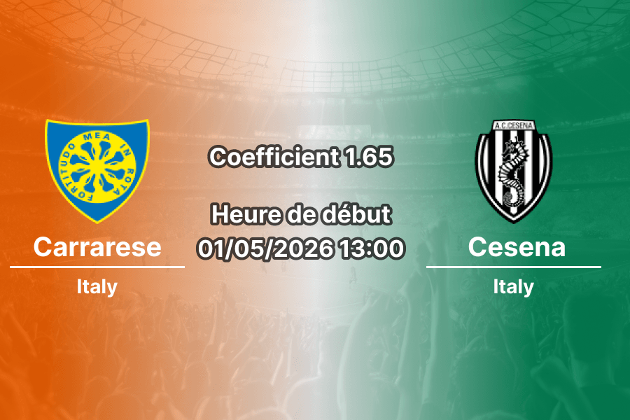 Pronostic Carrarese – Cesena