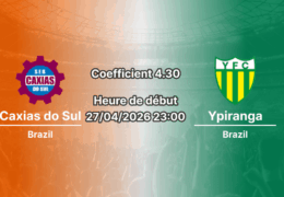 Pronostic Caxias do Sul – Ypiranga