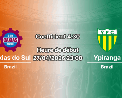 Pronostic Caxias do Sul – Ypiranga