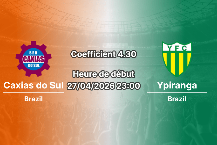 Pronostic Caxias do Sul – Ypiranga