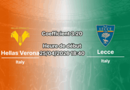 Pronostic Hellas Verona – Lecce