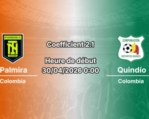 Pronostic Internacional Palmira – Deportes Quindío