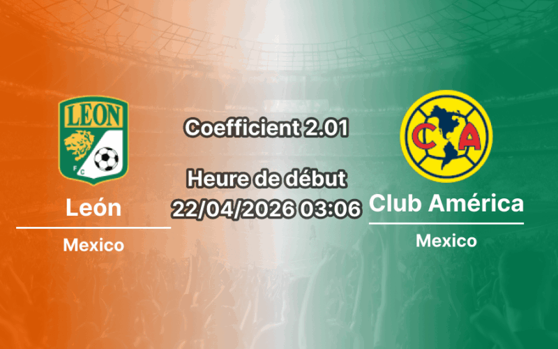 Pronostic León – Club América