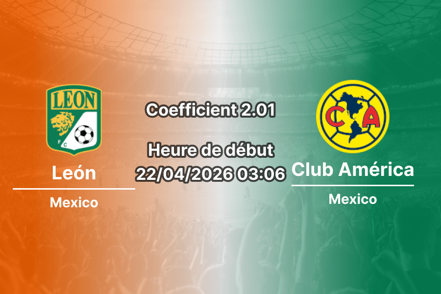 Pronostic León – Club América