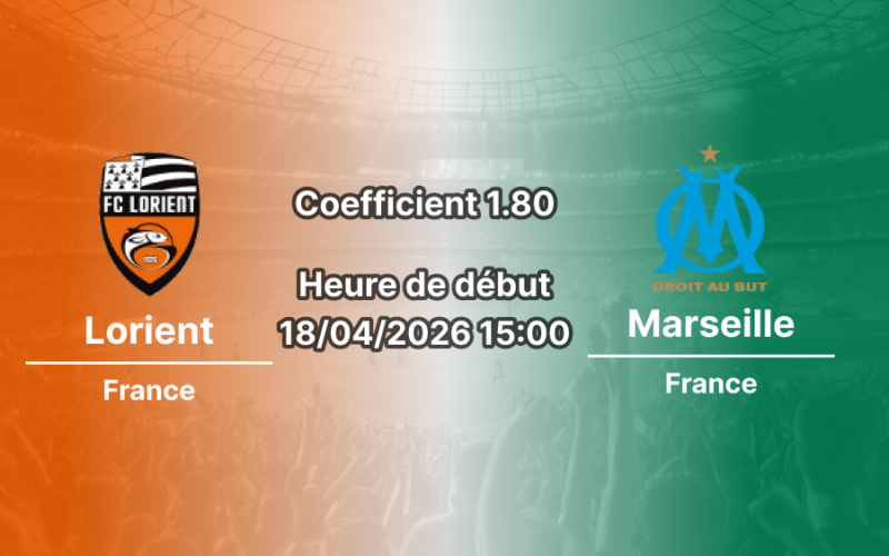 Pronostic Lorient – Marseille