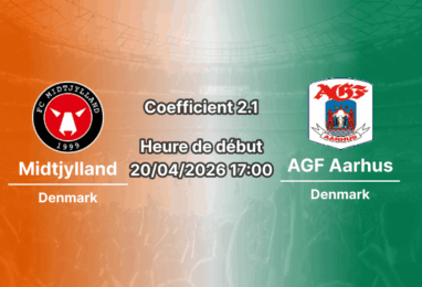 Pronostic Midtjylland – AGF Aarhus