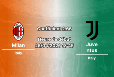 Pronostic Milan – Juventus