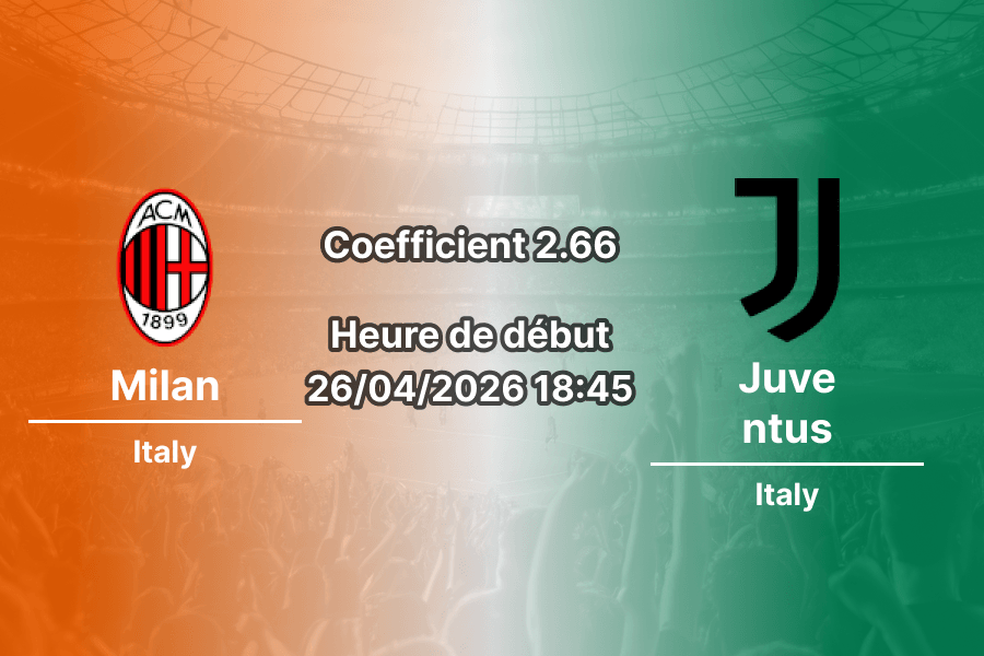Pronostic Milan – Juventus