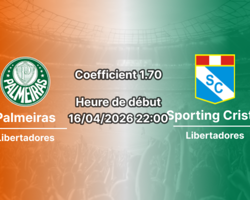 Pronostic Palmeiras – Sporting Cristal