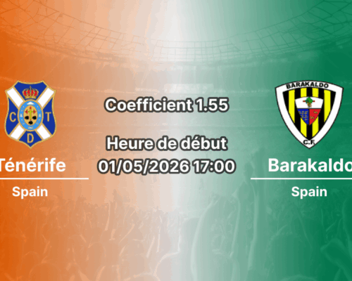 Pronostic Ténérife – Barakaldo