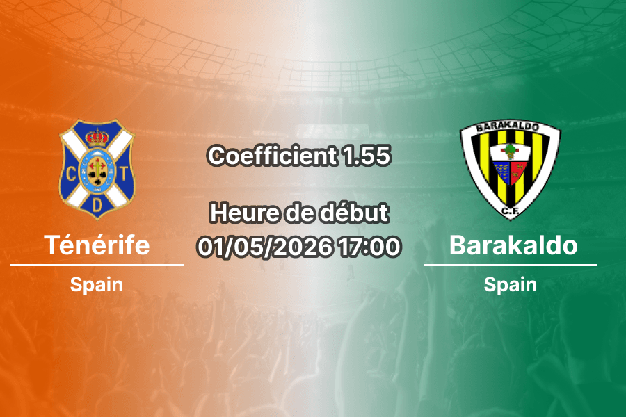 Pronostic Ténérife – Barakaldo