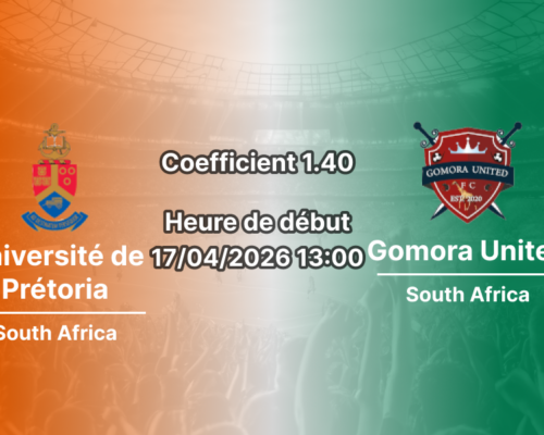 Pronostic Université de Prétoria – Gomora United : duel de milieu de tableau au ABSA Tuks Stadium