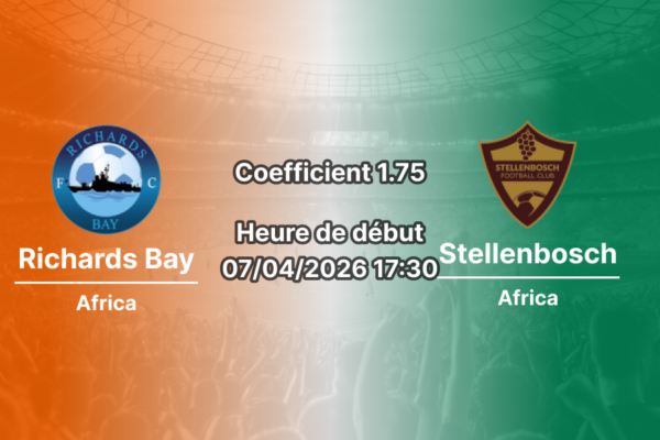 Pronostic Richards Bay – Stellenbosch