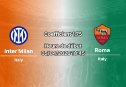 Pronostic Inter Milan – Roma