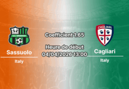 Pronostic Sassuolo – Cagliari