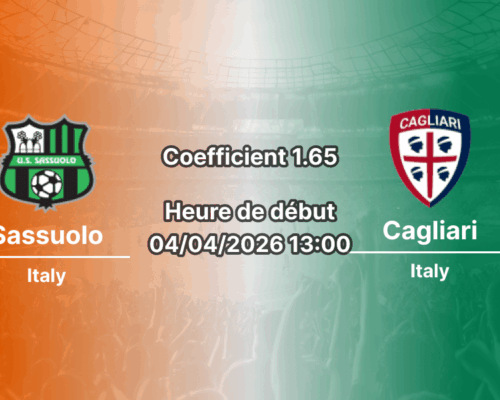 Pronostic Sassuolo – Cagliari