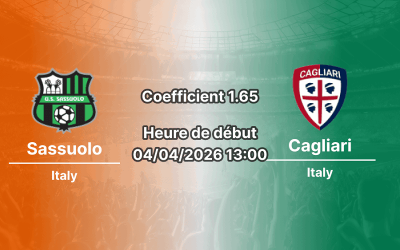 Pronostic Sassuolo – Cagliari