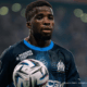 Hamed Junior Traoré milieu offensif ivoirien de l'Olympique de Marseille en Ligue 1 saison 2025-2026