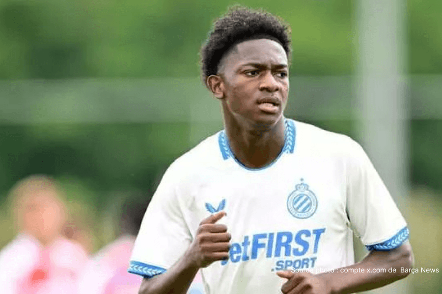 Jesse Bisiwu Barcelone : le Barça accélère pour l'ailier belgo-ghanéen de Bruges