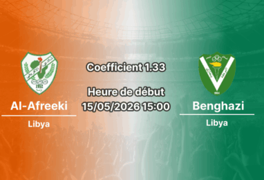 Pronostic Al-Afreeki – Al-Nasr Benghazi