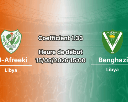 Pronostic Al-Afreeki – Al-Nasr Benghazi