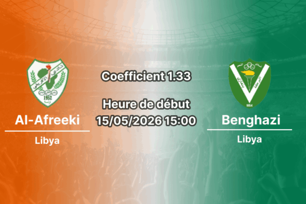 Pronostic Al-Afreeki – Al-Nasr Benghazi
