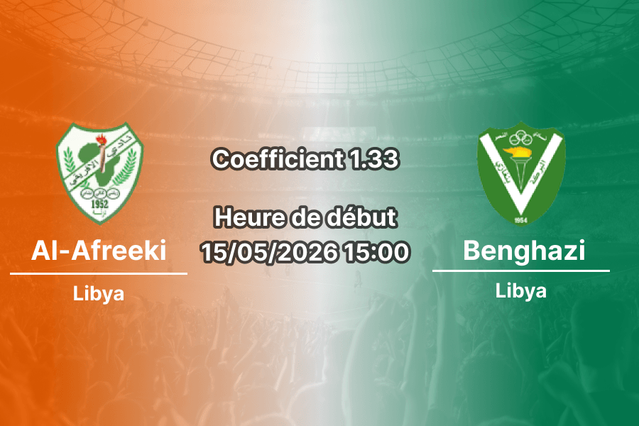 Pronostic Al-Afreeki – Al-Nasr Benghazi