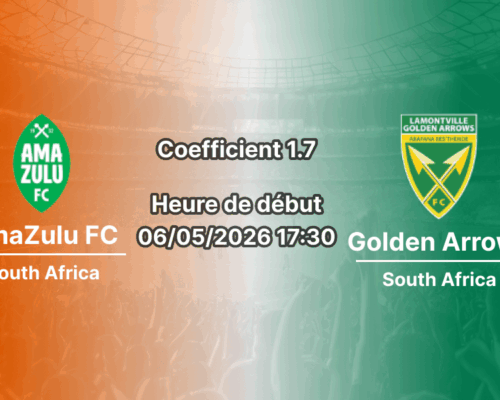 Pronostic AmaZulu FC – Lamontville Golden Arrows