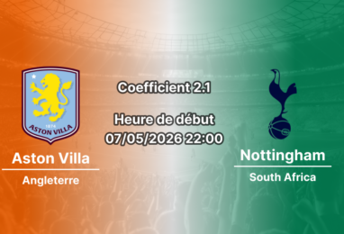 Pronostic Aston Villa – Nottingham Forest