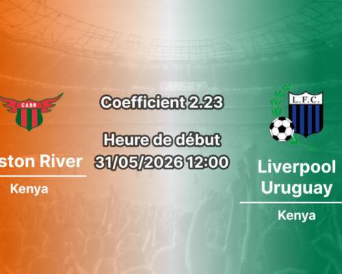 Pronostic Boston River Liverpool Uruguay au Estadio Campeones Olímpicos Florida, Primera División 1er juin 2026