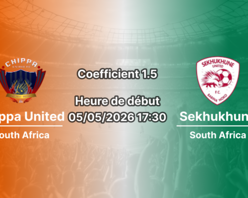 Pronostic Chippa United – Sekhukhune United