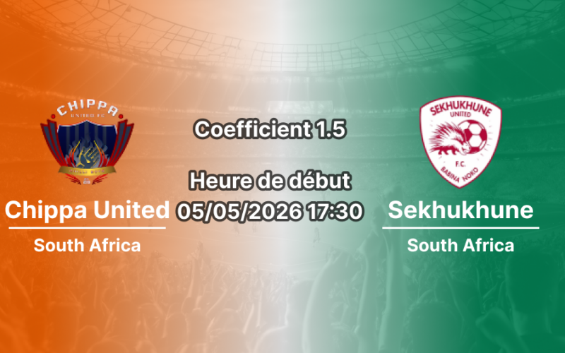 Pronostic Chippa United – Sekhukhune United