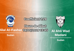 Pronostic Hilal Al-Fasher - Al Ahli Wad Madani