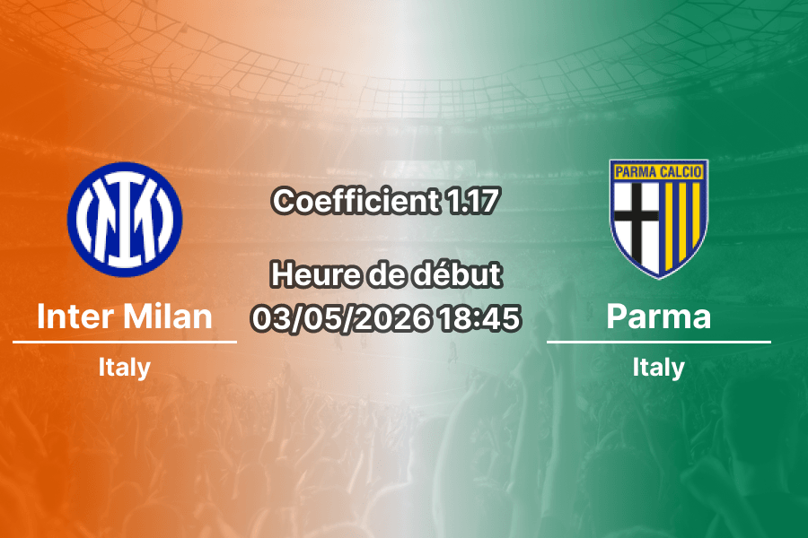Pronostic Inter Milan – Parma 