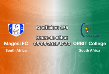 Pronostic Magesi FC – ORBIT College FC