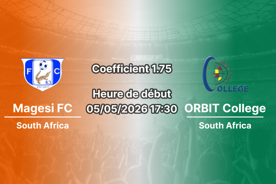 Pronostic Magesi FC – ORBIT College FC