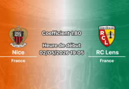 Pronostic Nice – RC Lens