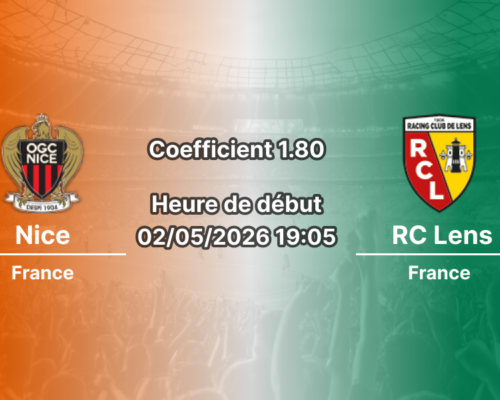 Pronostic Nice – RC Lens