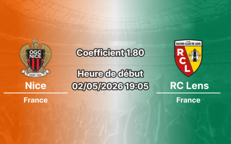 Pronostic Nice – RC Lens