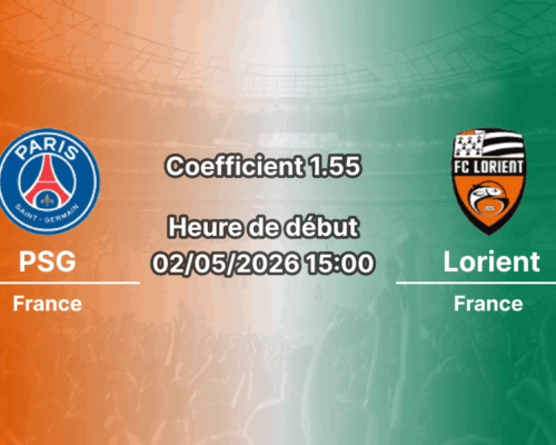 Pronostic PSG – Lorient